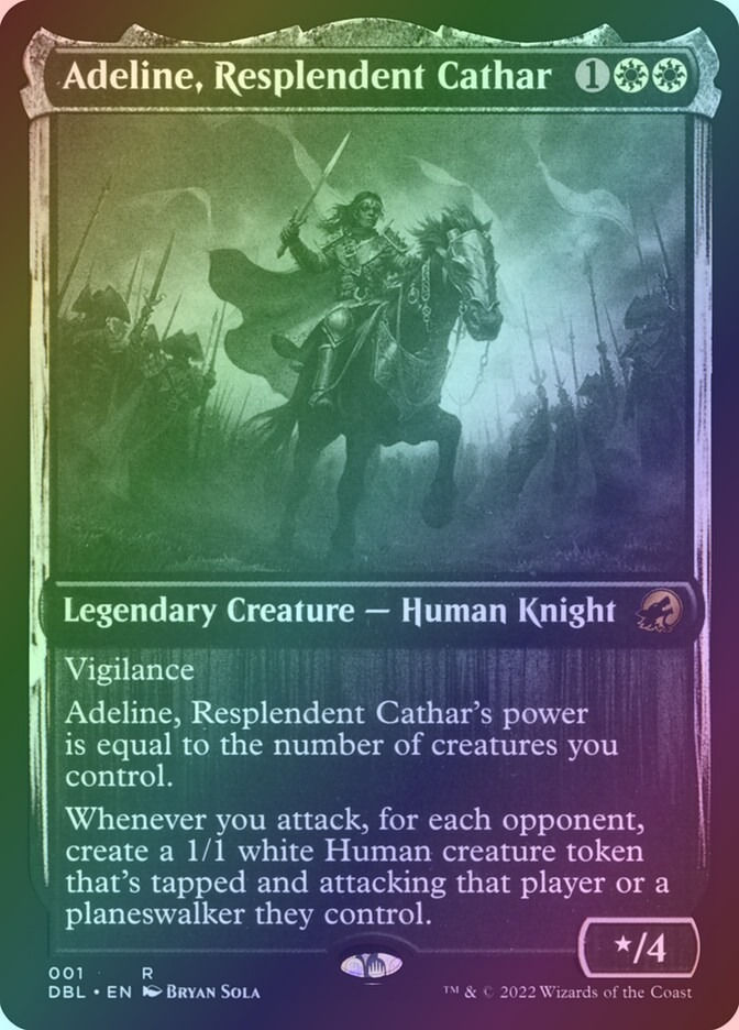 Adeline, Resplendent Cathar (DBL) (1) / Foil