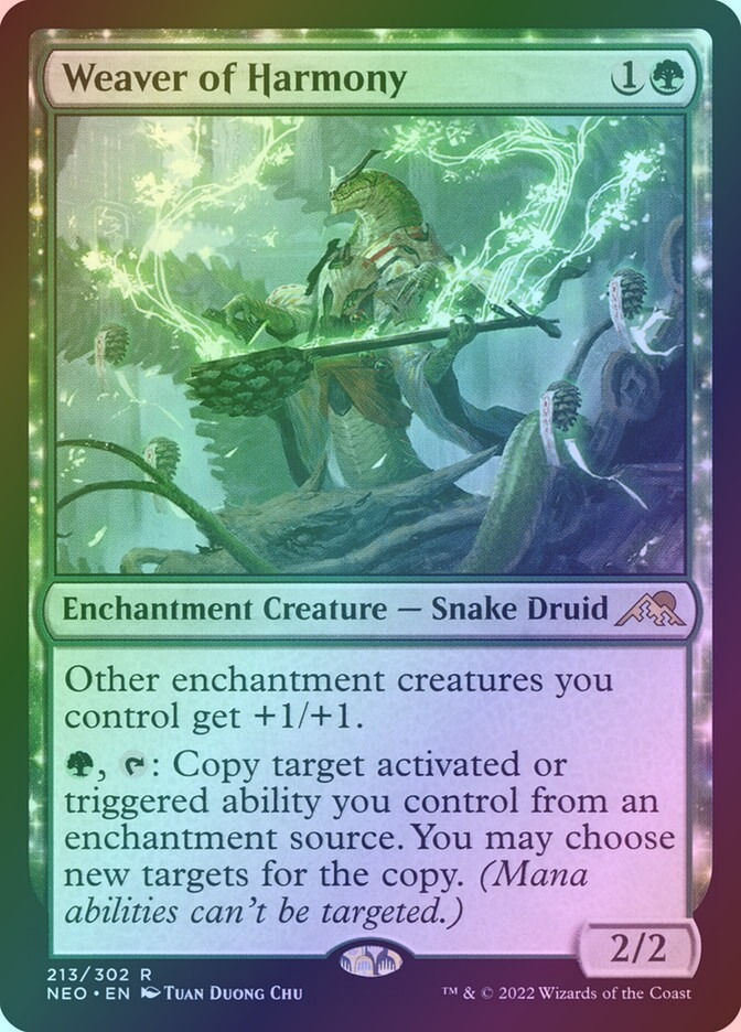 Weaver of Harmony (NEO) (213) / Foil