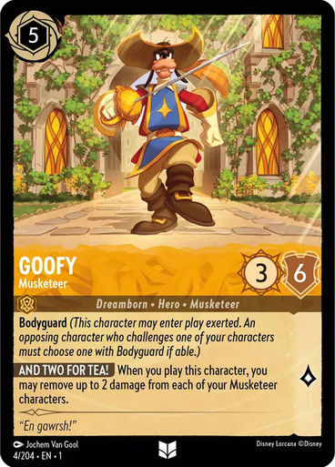Goofy - Musketeer (LOR_TFC)