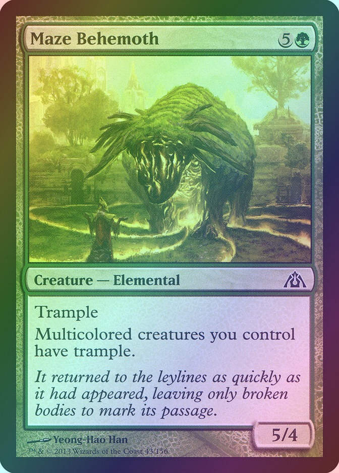 Maze Behemoth (DGM) (43) / Foil