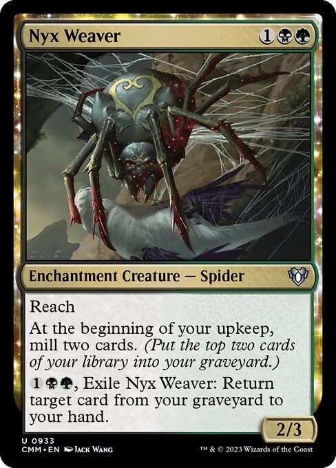 Nyx Weaver (cmm) (Commander Deck)
