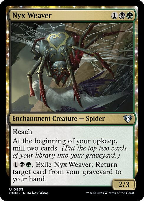 Nyx Weaver (cmm) (Commander Deck)