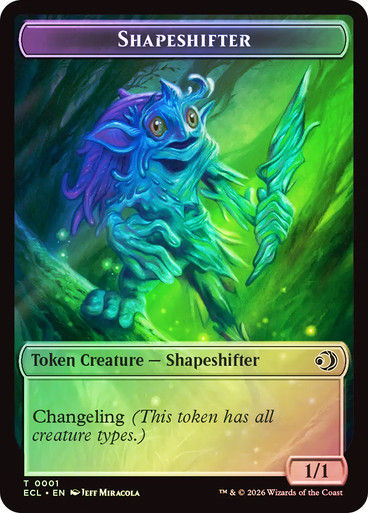 Merfolk // Shapeshifter (TECL) / Foil — cara 2 de 2