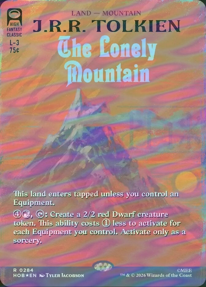 The Lonely Mountain (HOB) (284) / Surge Foil