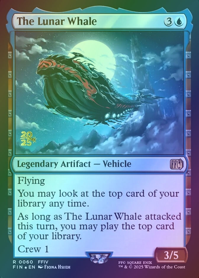 The Lunar Whale (PFIN) (60s) / Foil