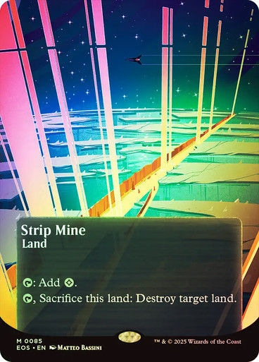 Strip Mine (EOS) (85) / Borderless / Foil