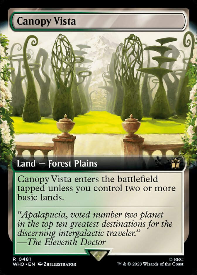 Canopy Vista (WHO) (481) / Extended Art