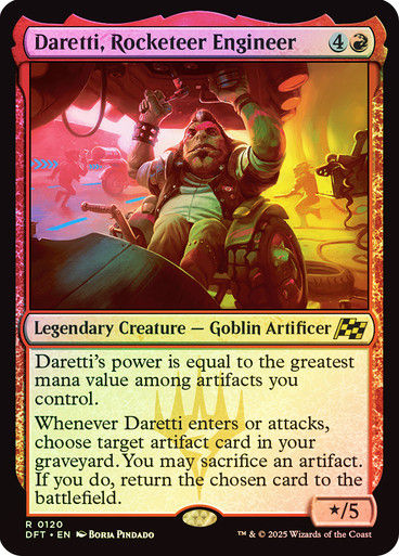 Daretti, Rocketeer Engineer (DFT) (120) / Foil