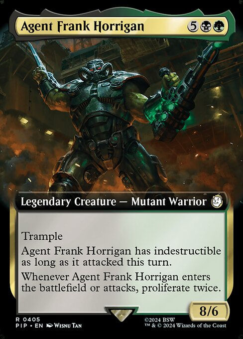 Agent Frank Horrigan (pip) (405) / Extended Art
