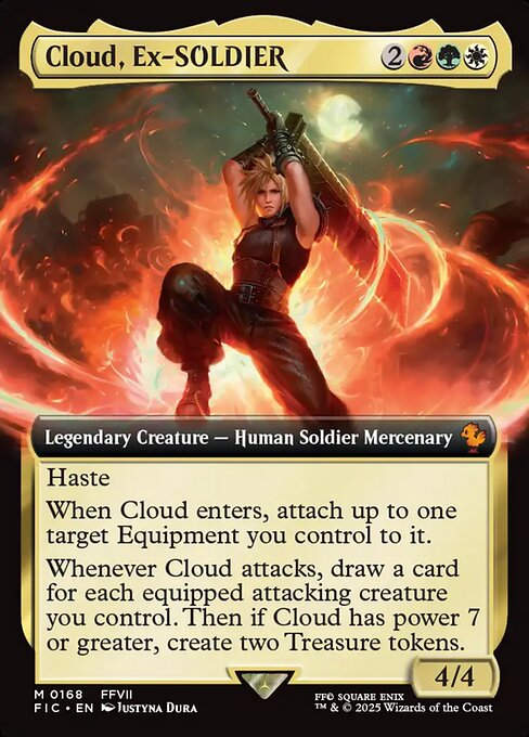 Cloud, Ex-SOLDIER (FIC) (168) / Extended Art