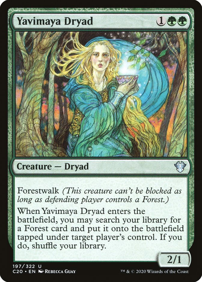 Yavimaya Dryad (C20) (197)