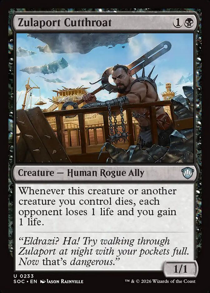 Zulaport Cutthroat (SOC) (233)