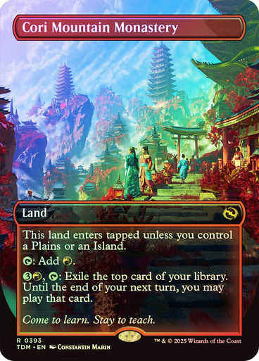 Cori Mountain Monastery (TDM) (393) / Foil / Borderless
