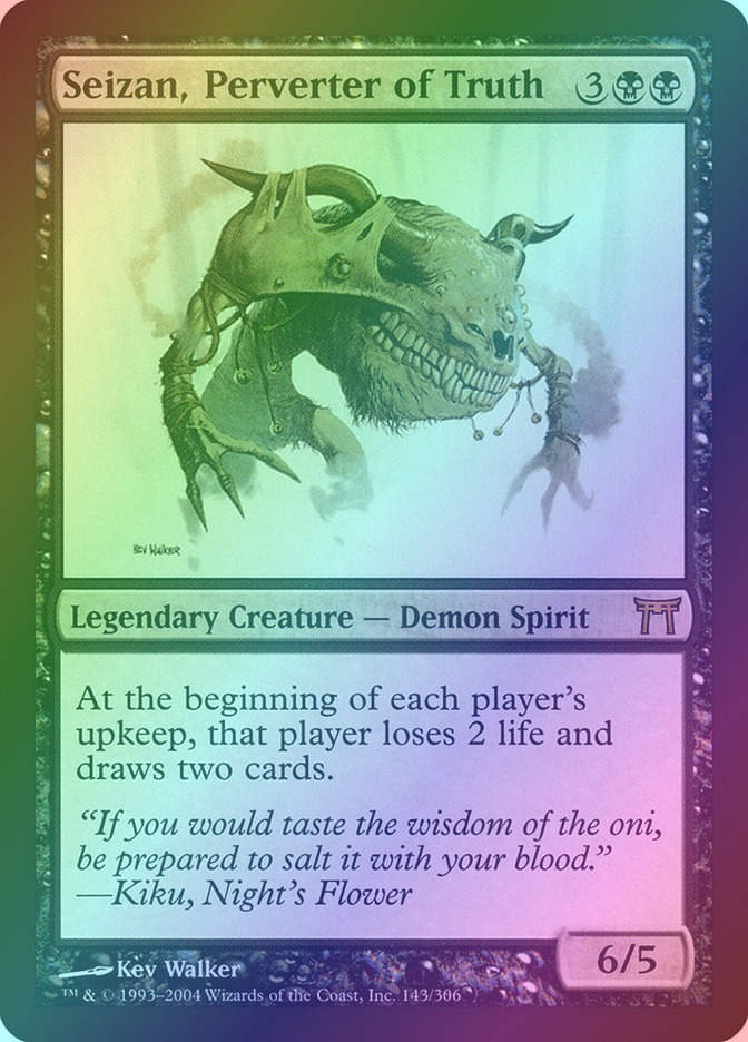 Seizan, Perverter of Truth (CHK) (143) / Foil
