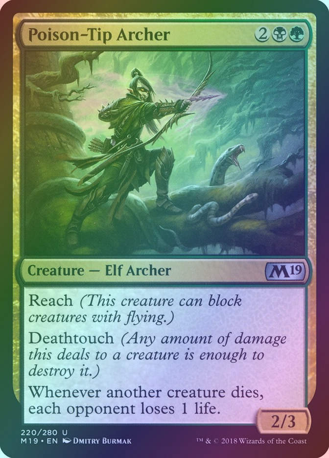 Poison-Tip Archer (M19) (220) / Foil