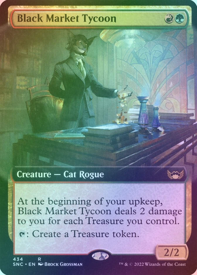 Black Market Tycoon (SNC) (434) / Extended Art / Foil