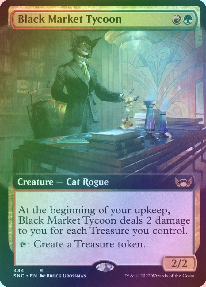 Black Market Tycoon (SNC) (434) / Extended Art / Foil