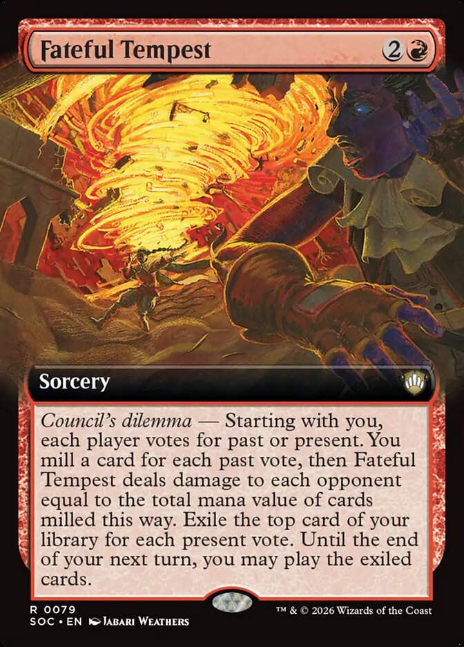 Fateful Tempest (SOC) (79) / Extended Art
