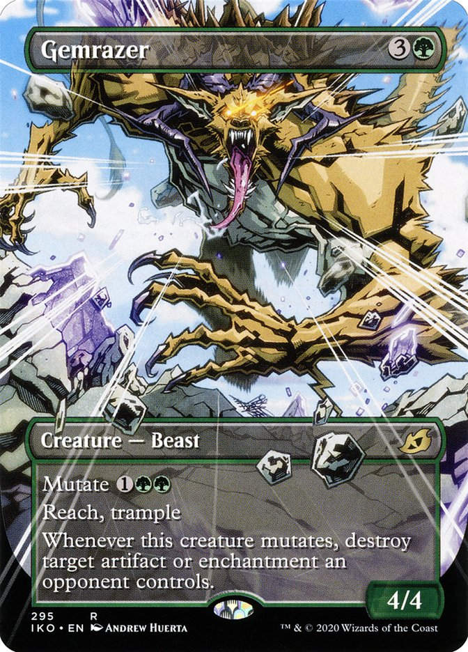Gemrazer (IKO) (295) / Borderless / Showcase