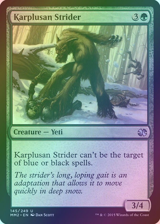 Karplusan Strider (MM2) (145) / Foil