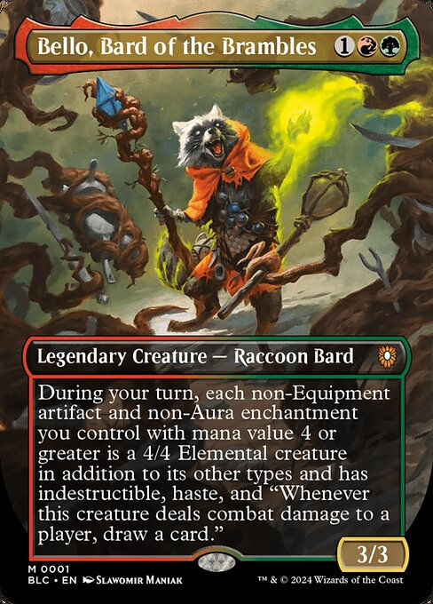 Bello, Bard of the Brambles (blc) (1) / Borderless