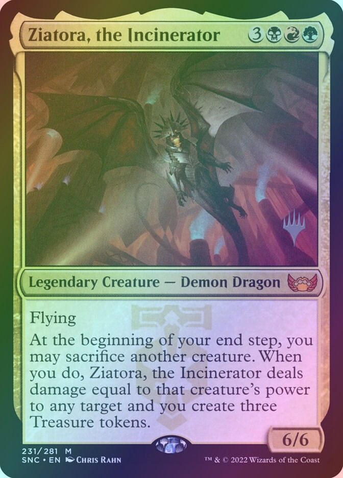 Ziatora, the Incinerator (PSNC) (231p) / Foil