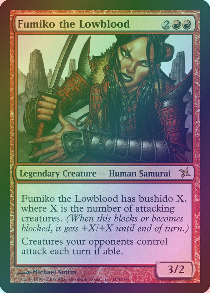 Fumiko the Lowblood (BOK) (104) / Foil