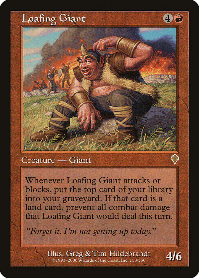 Loafing Giant (INV) (153)