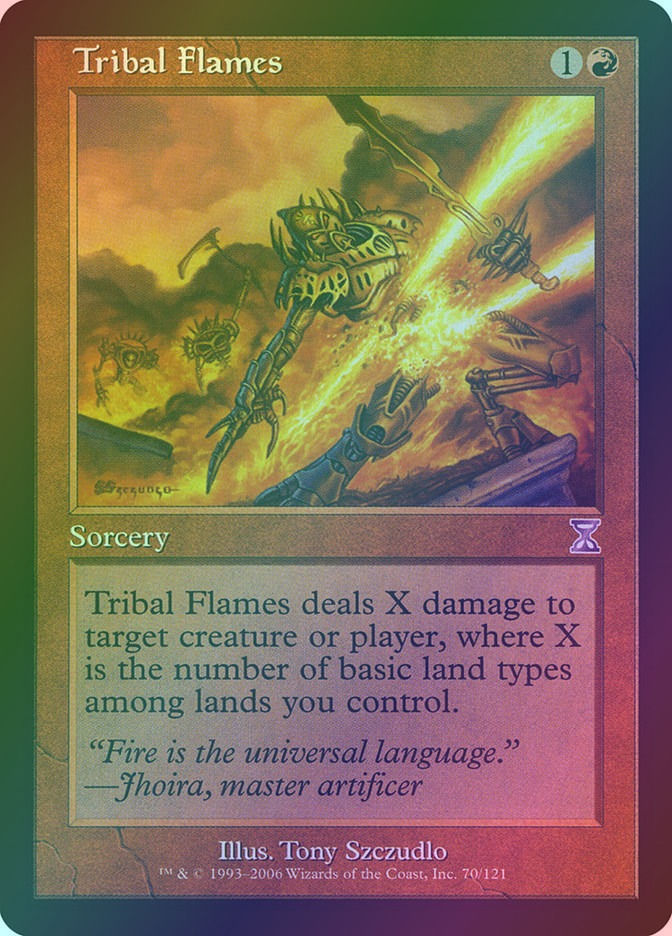 Tribal Flames (TSB) (70) / Foil