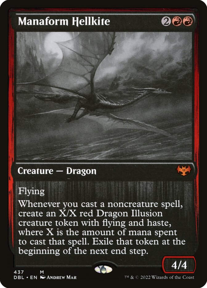 Manaform Hellkite (DBL) (437)