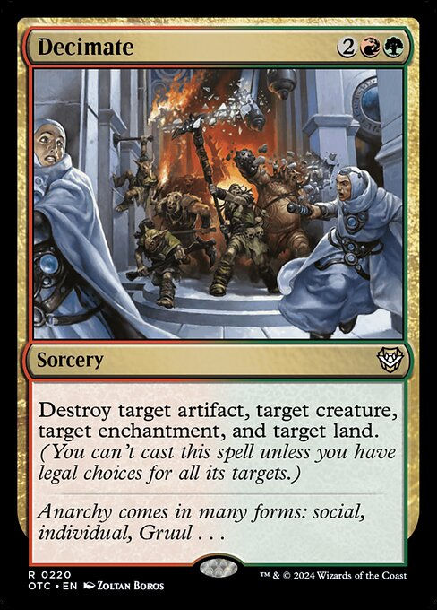 Decimate (otc) (220)