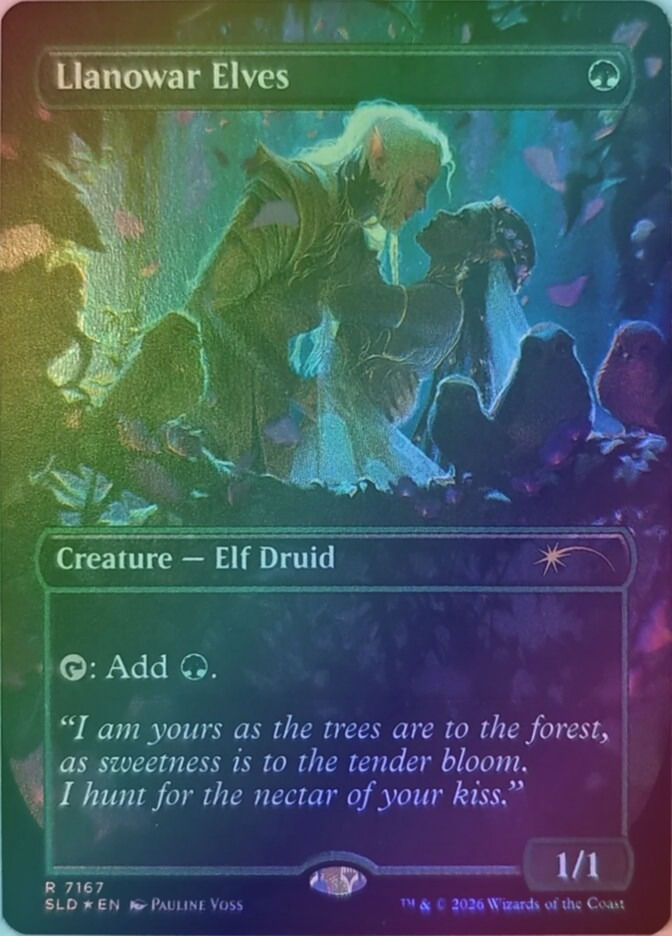 Llanowar Elves (SLD) (7167) / Foil