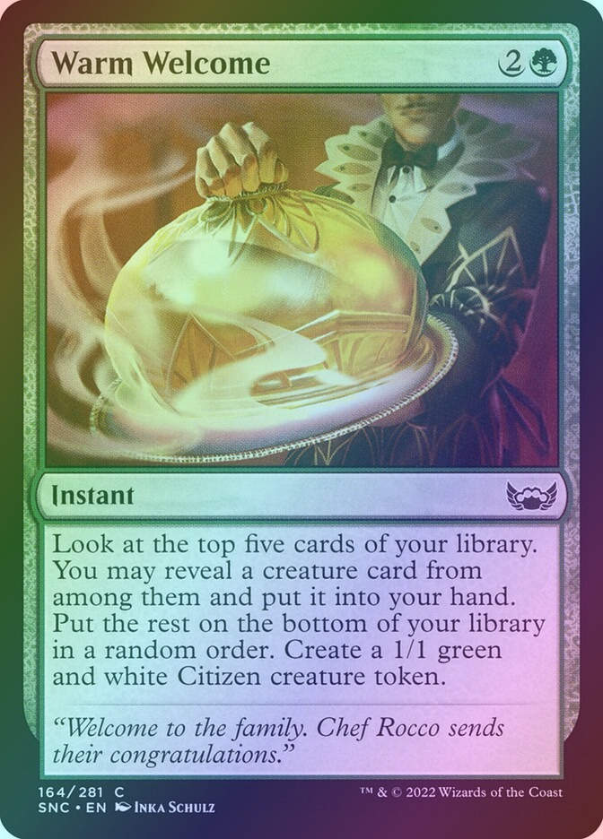 Warm Welcome (SNC) (164) / Foil