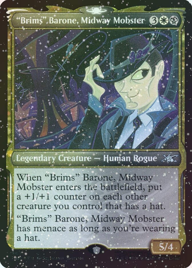 "Brims" Barone, Midway Mobster (UNF) (507) / Showcase / Galaxy Foil