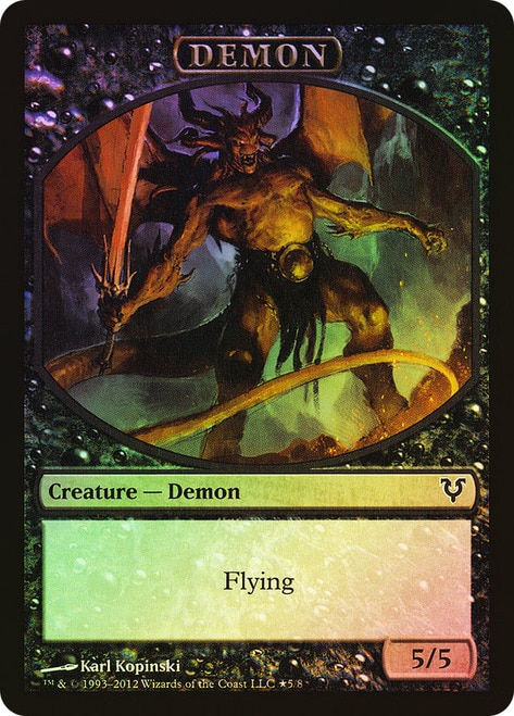 Token (Angel // Demon) (Promo) (Helvault) — cara 2 de 2