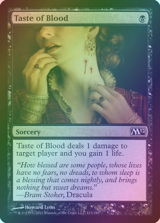 Taste of Blood (M12) (113) / Foil