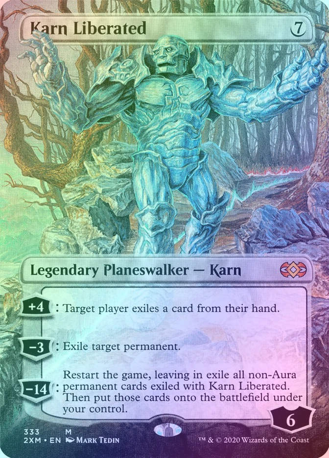 Karn Liberated (2XM) (333) / Borderless / Foil