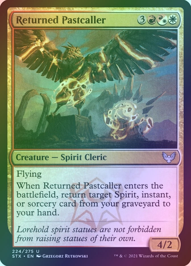 Returned Pastcaller (STX) (224) / Foil