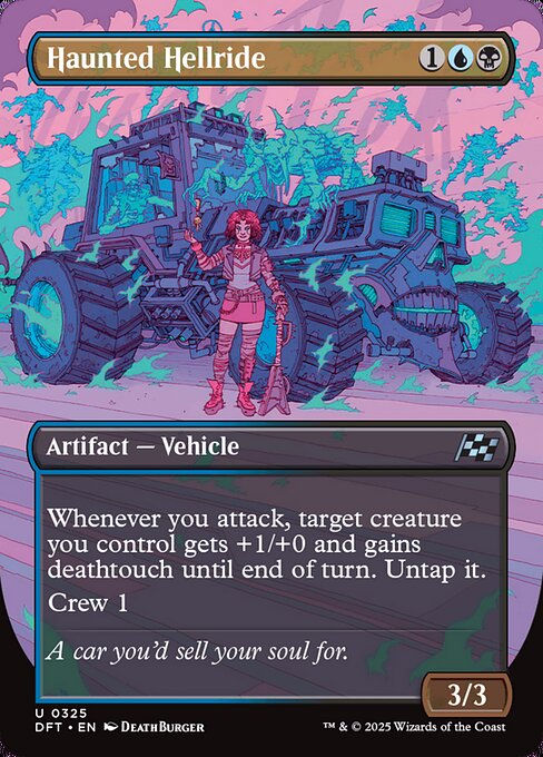 Haunted Hellride (DFT) (325) / Borderless