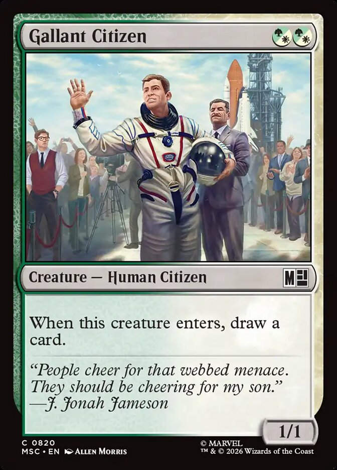 Gallant Citizen (MSC) (820)