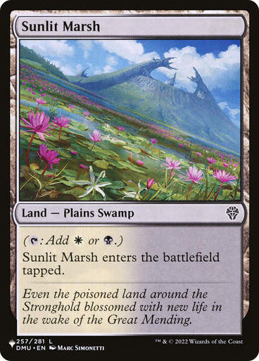 Sunlit Marsh (PLST) (DMU-257)