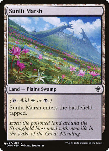 Sunlit Marsh (PLST) (DMU-257)
