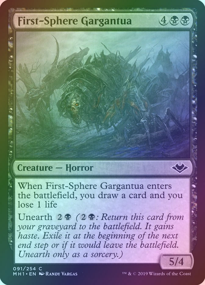 First-Sphere Gargantua (MH1) (91) / Foil