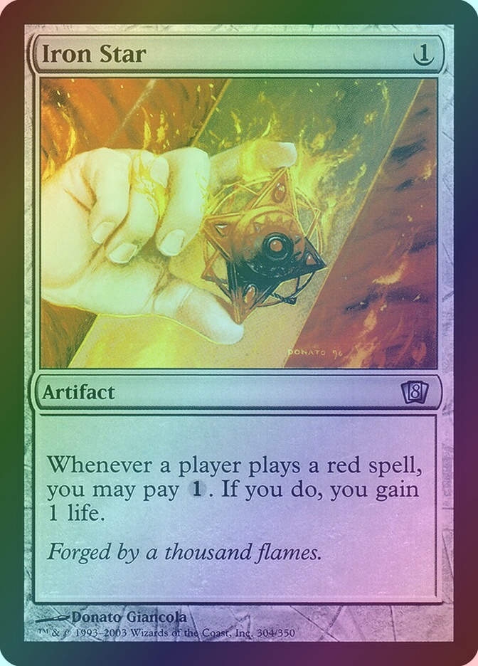 Iron Star (8ED) (304★) / Foil