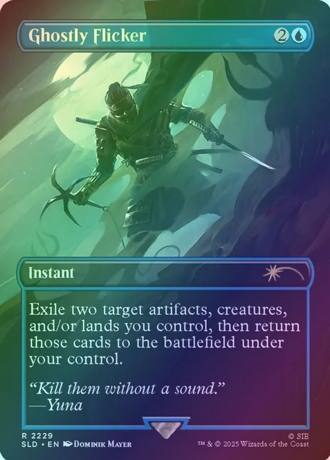 Ghostly Flicker (SLD) (2229) / Borderless / Foil