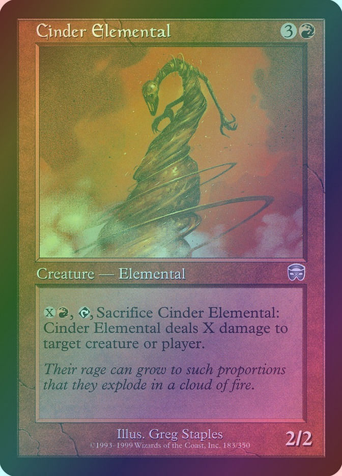 Cinder Elemental (MMQ) (183) / Foil