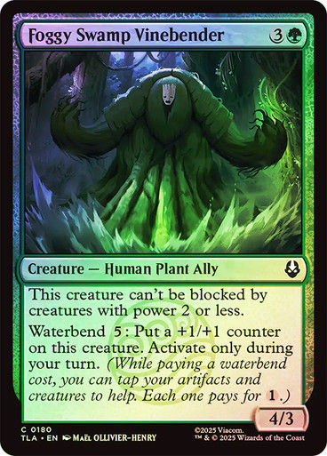 Foggy Swamp Vinebender (TLA) (180) / Foil