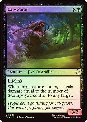 Cat-Gator (TLA) (91) / Foil