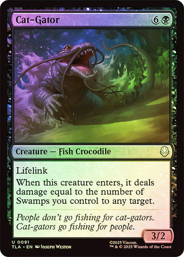 Cat-Gator (TLA) (91) / Foil