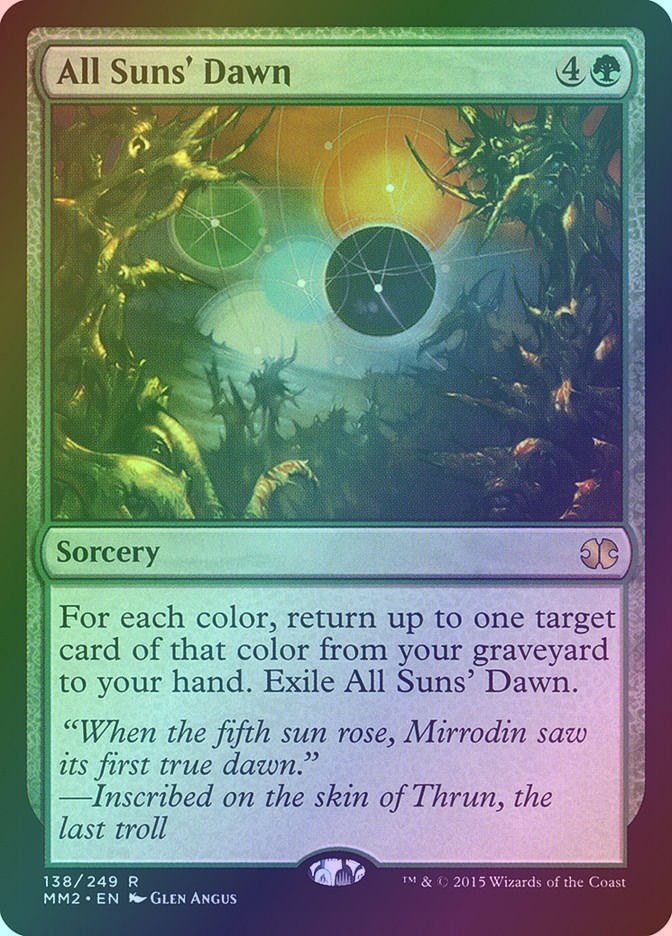 All Suns' Dawn (MM2) (138) / Foil